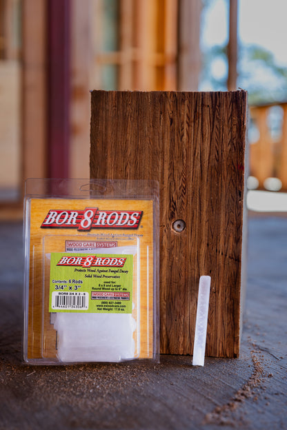 Bor8Rods: Wood Preservation and Protection