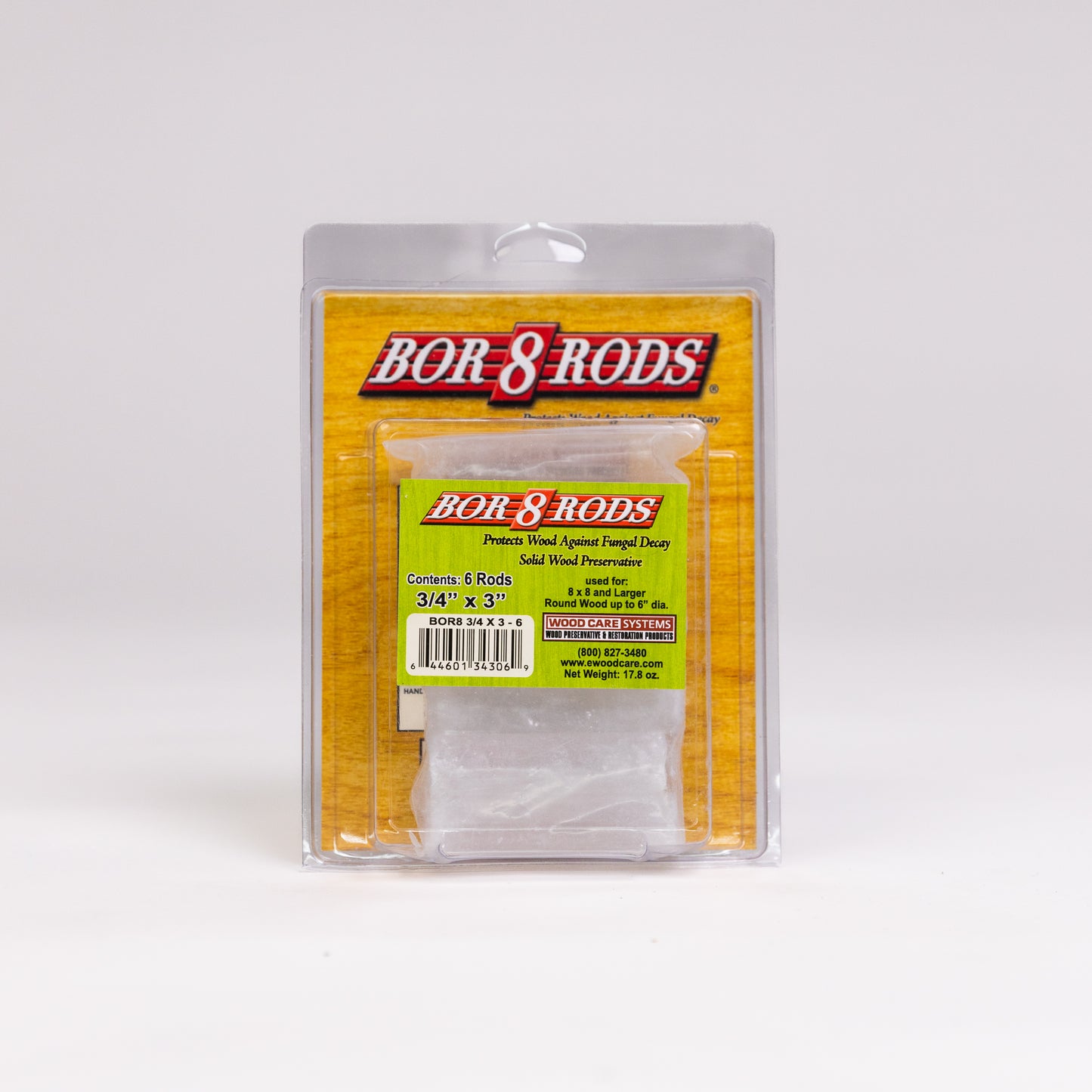 Bor8Rods: Wood Preservation and Protection